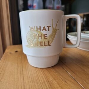 Gold Snail Mug